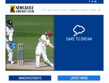 Tablet Screenshot of newcastlecc.org.uk